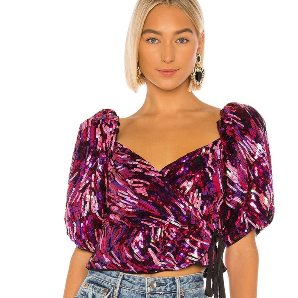 LPA / Revolve | Cleo Top (Color: Multi) Size Small, New With Tags
